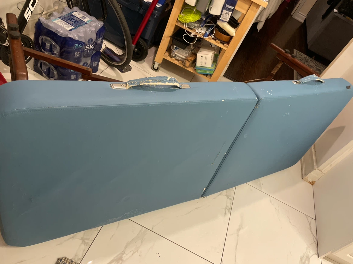 Blue Portable Massage Table - photo 4