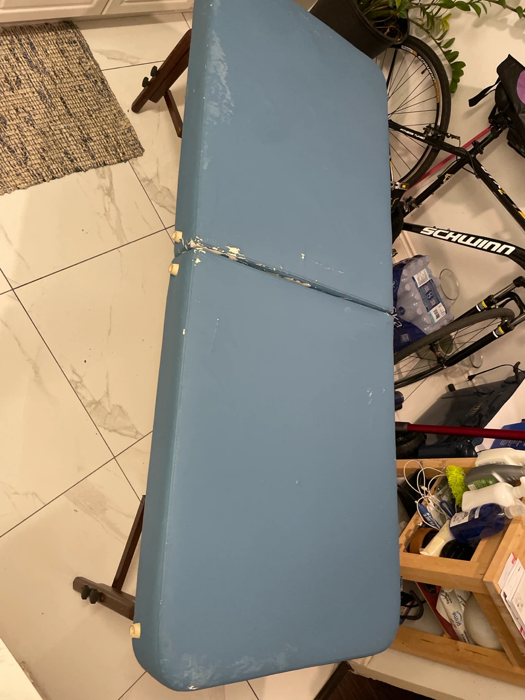 Blue Portable Massage Table