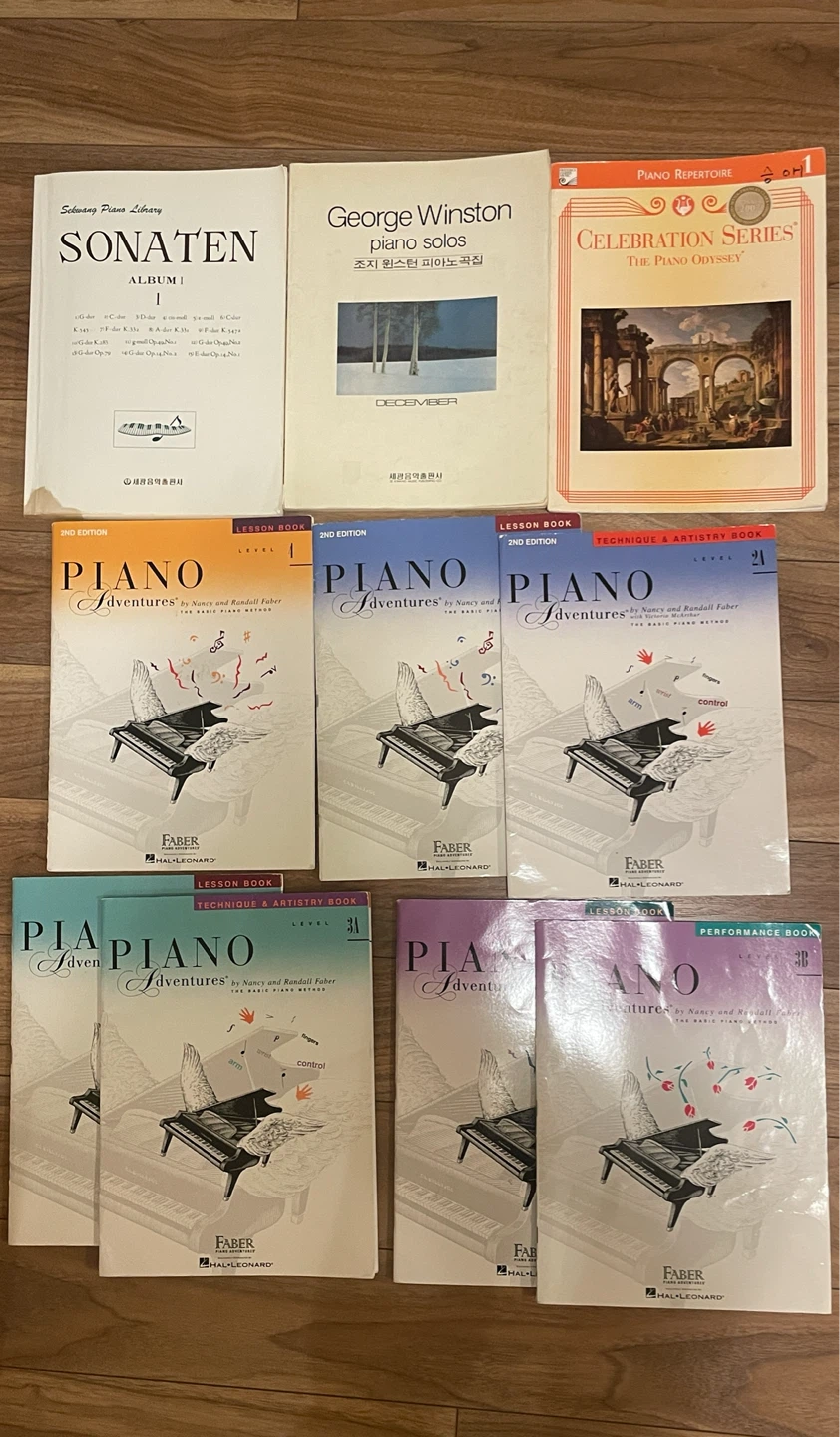 22 Mixed Lot of Piano Music Books