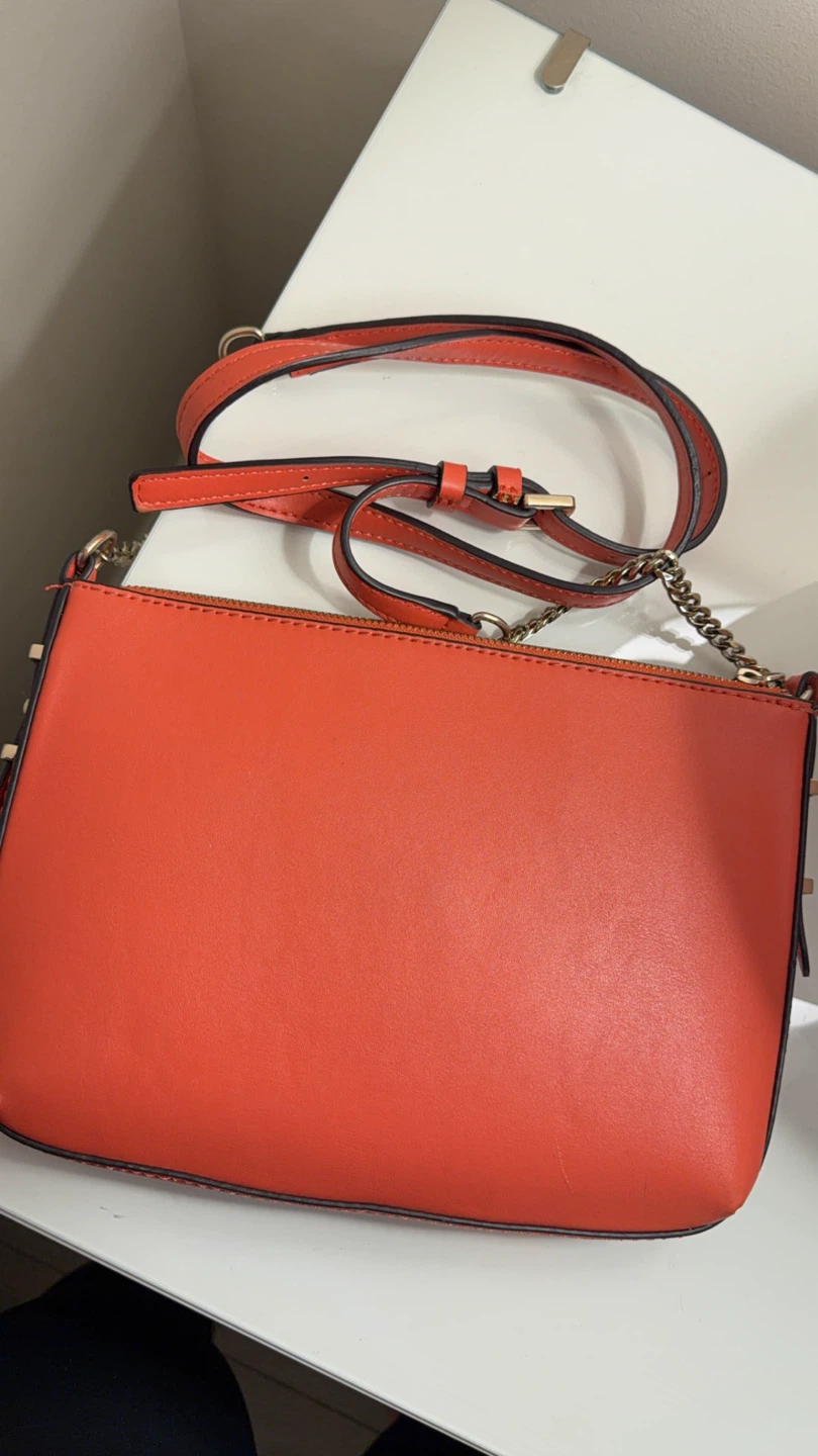 Guess Kamryn Mini Crossbody Bag - Coral - photo 2