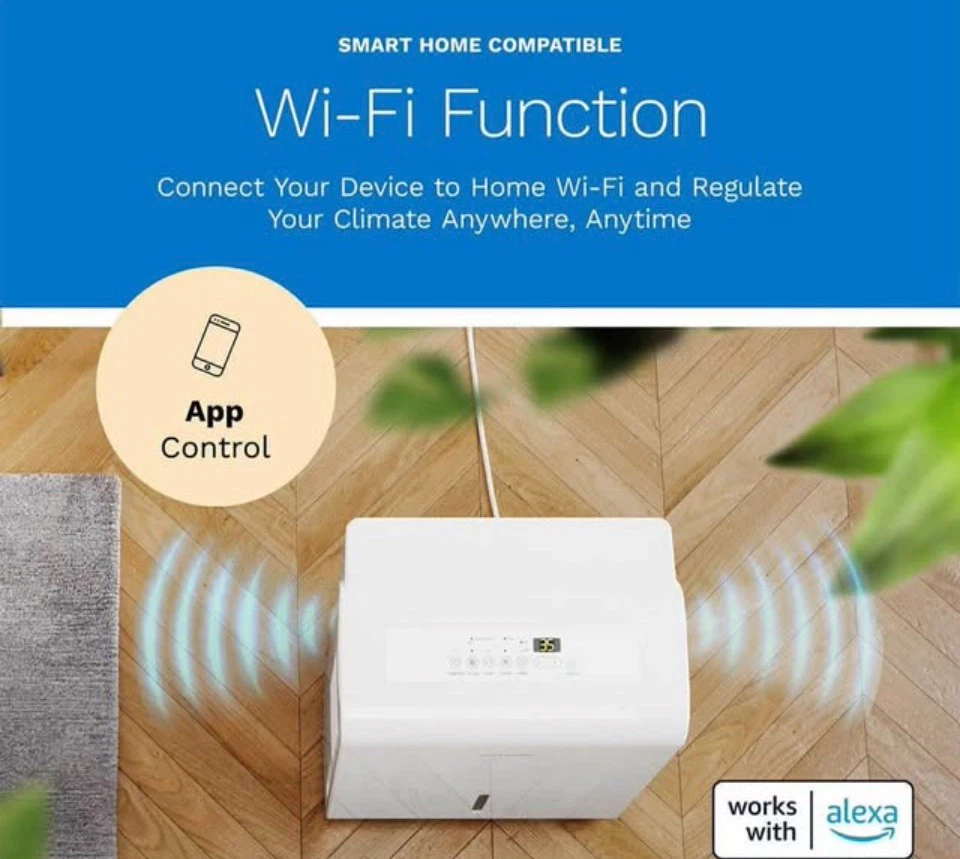 Dehumidifier 50 Pint with Wi-Fi and App Control - photo 4