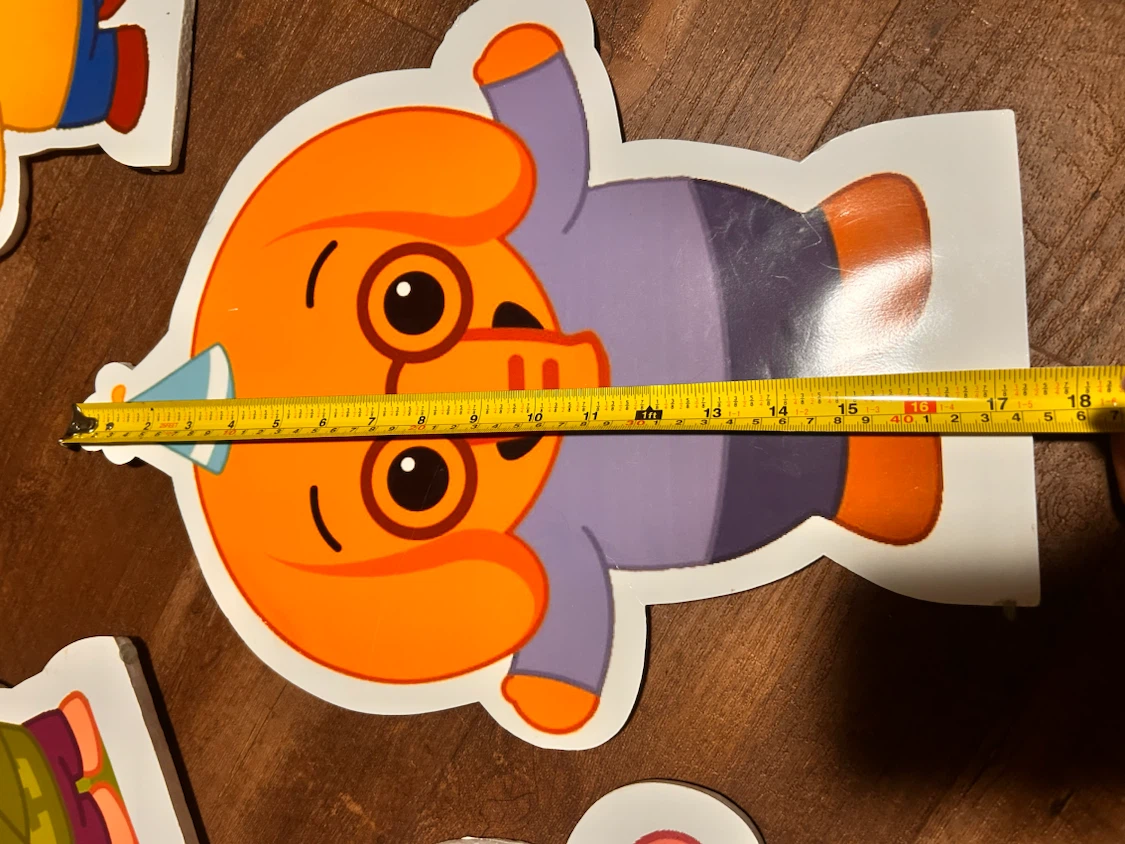Plim Plim Character Cutouts - photo 4