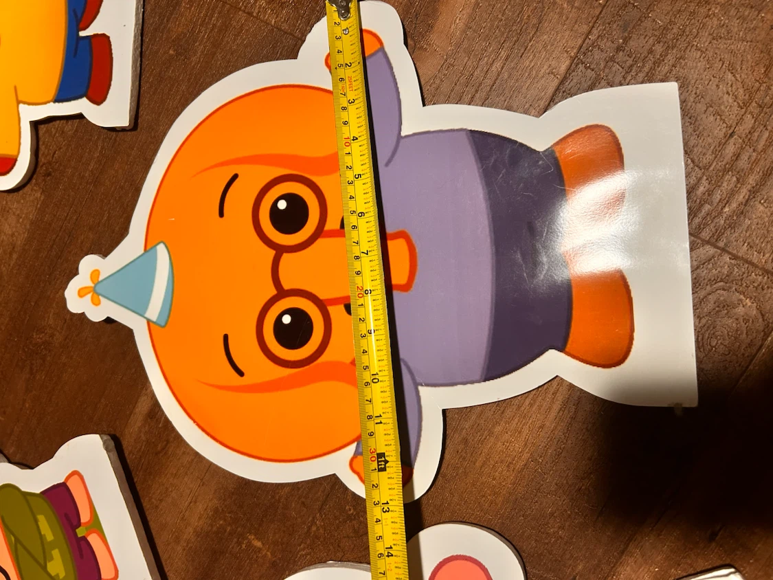 Plim Plim Character Cutouts - photo 5