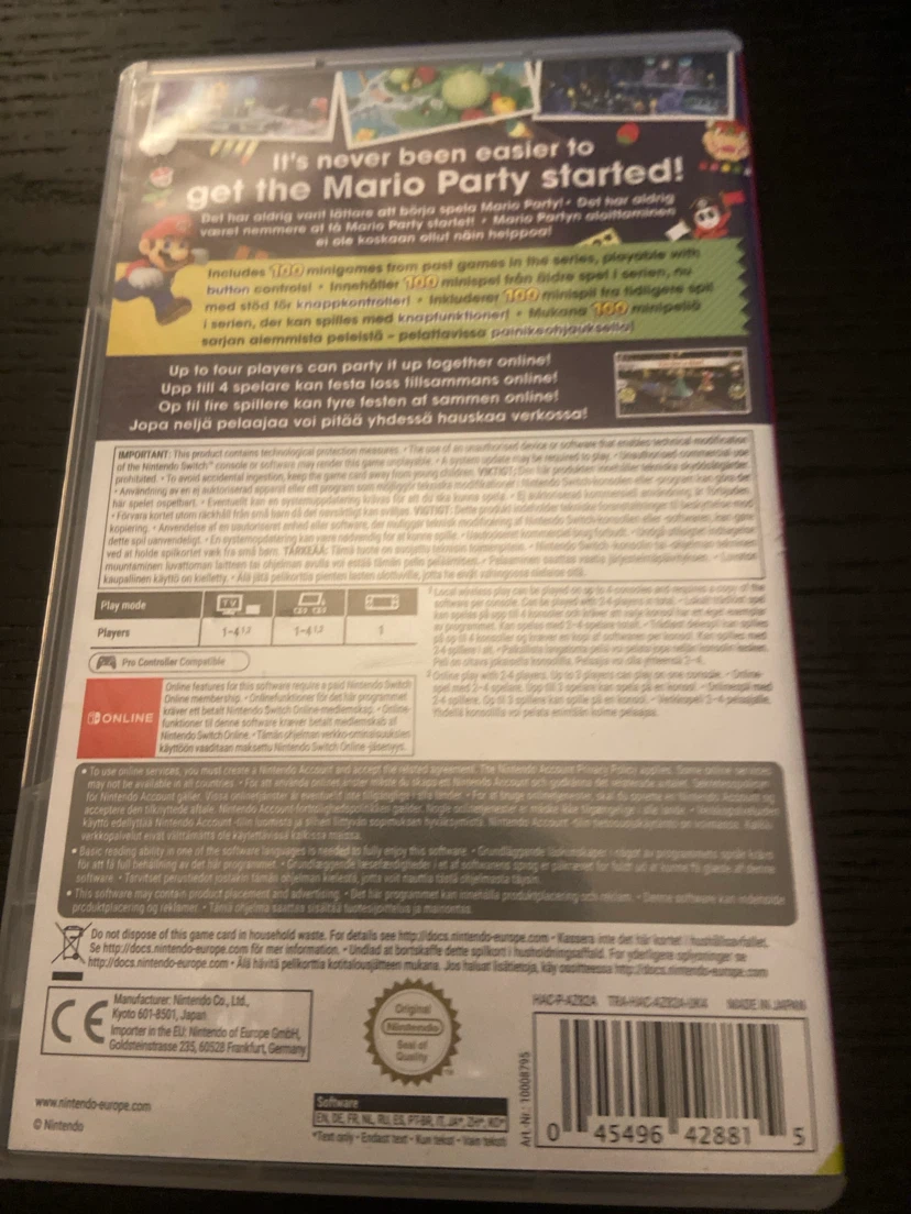 Nintendo Switch Mario Party Superstars - photo 2