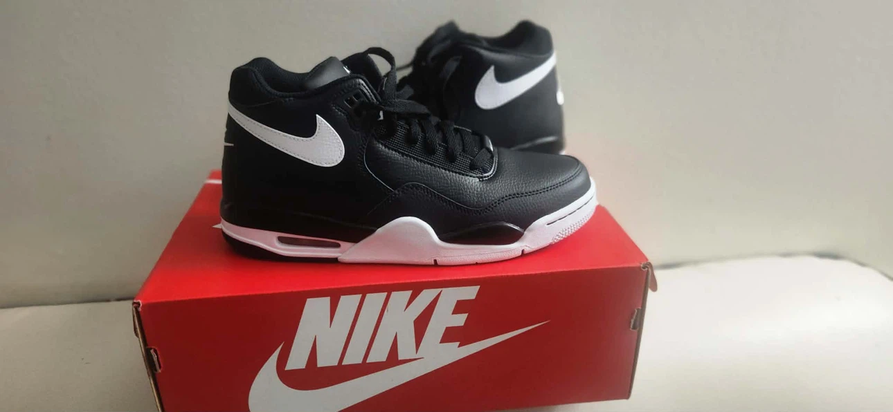 Nike Air Flight Mid Top Sneakers - photo 4