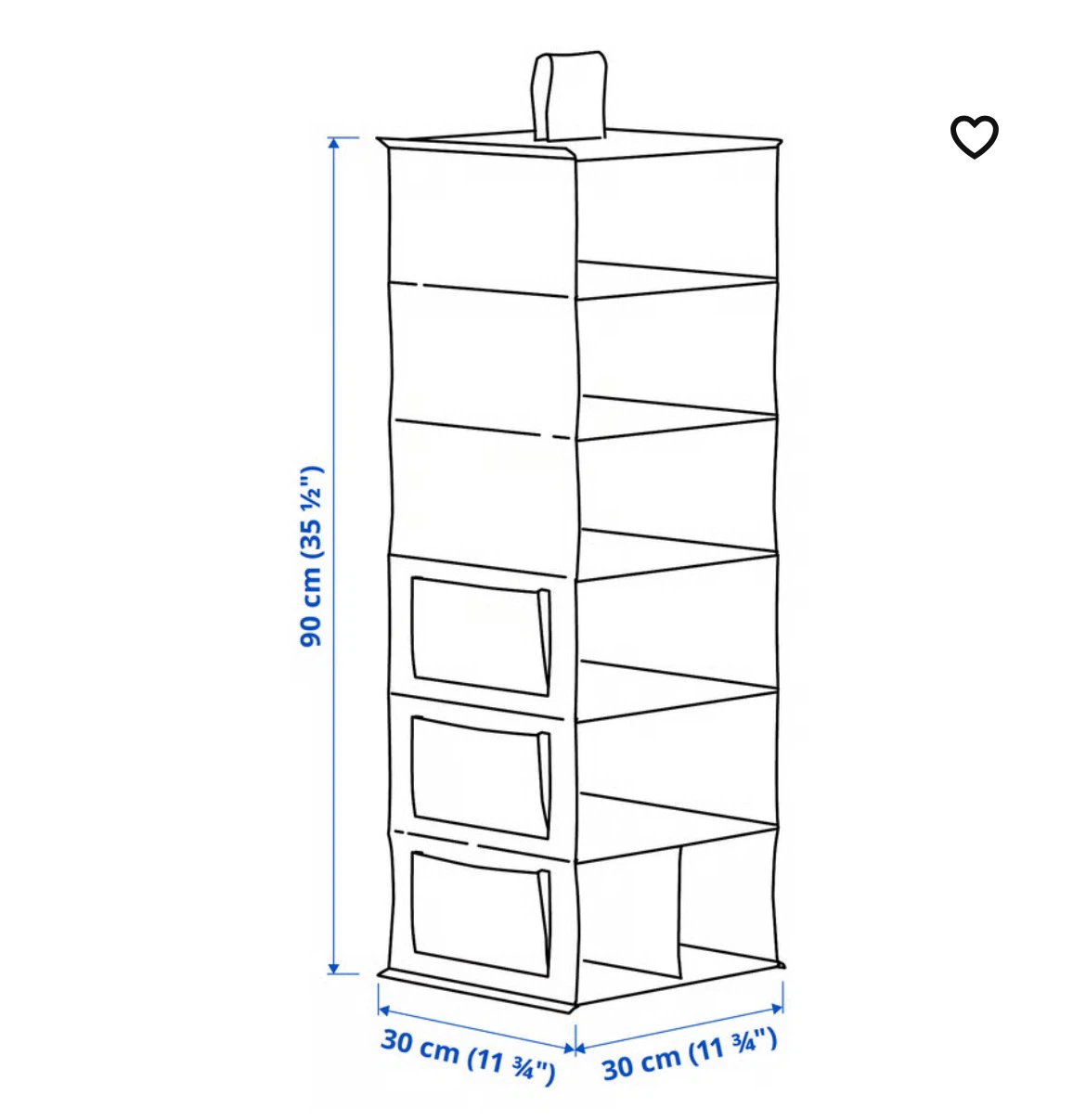 IKEA Hanging Storage Organizer - photo 3