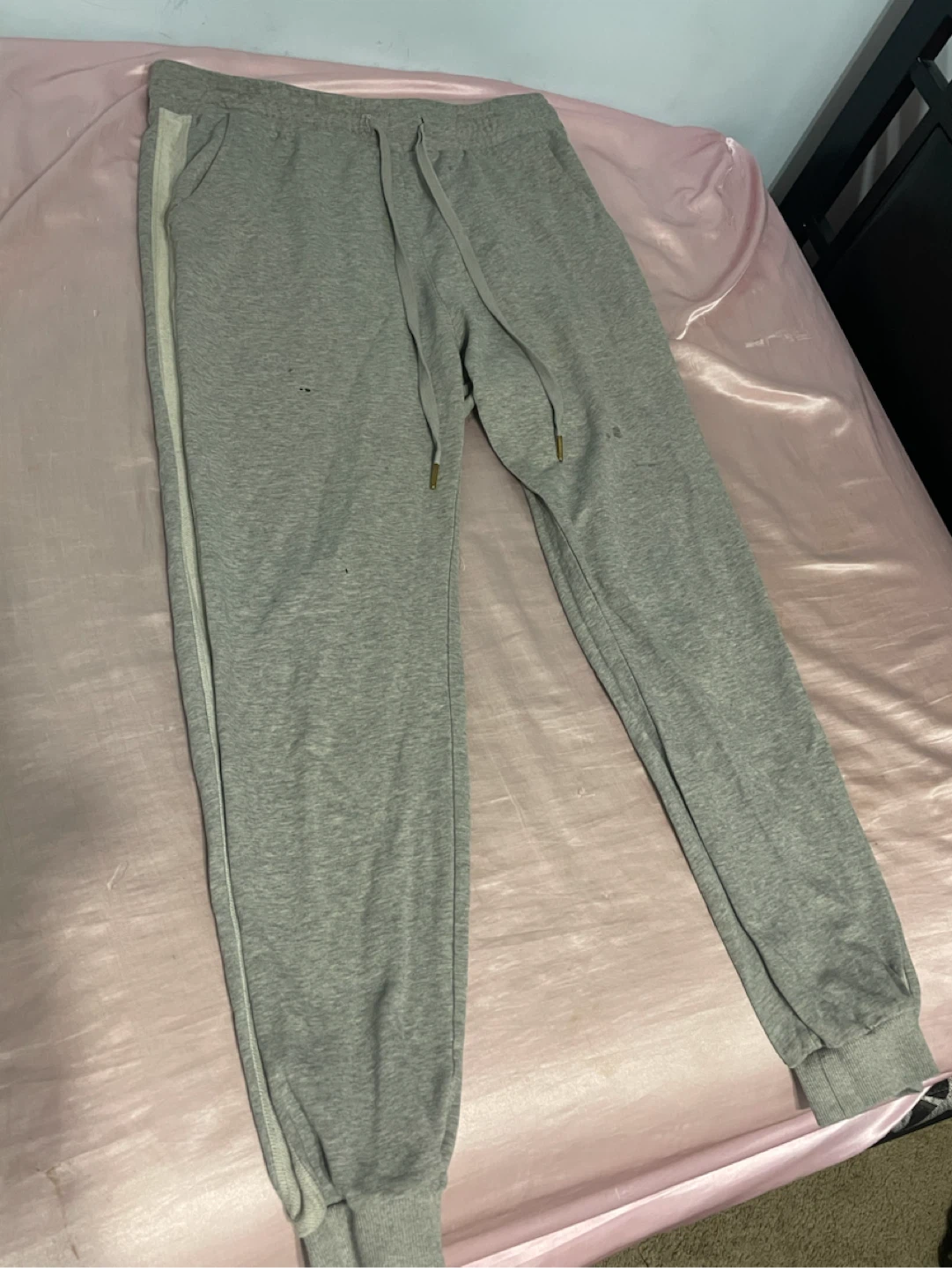 Grey Athletic Jogger Pants