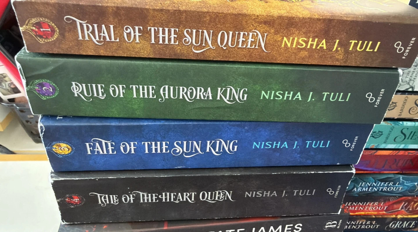 *Signed* Trial of the Sun Queen series by Nisha J. Tuli
