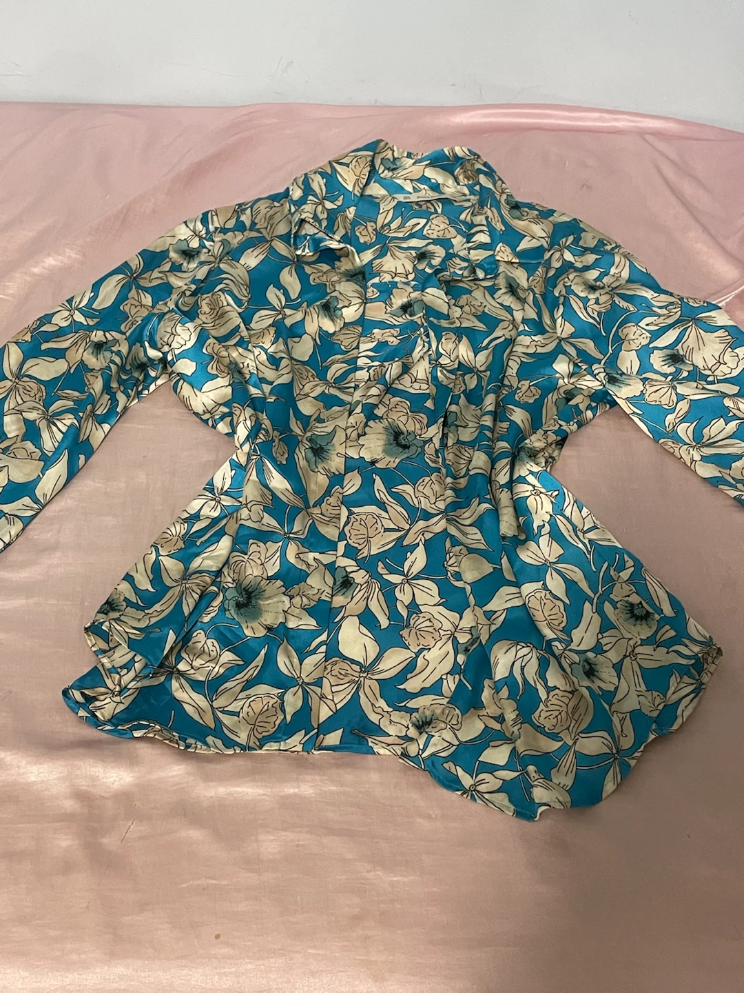 Women's Floral Print Long Sleeve Blouse - photo 2