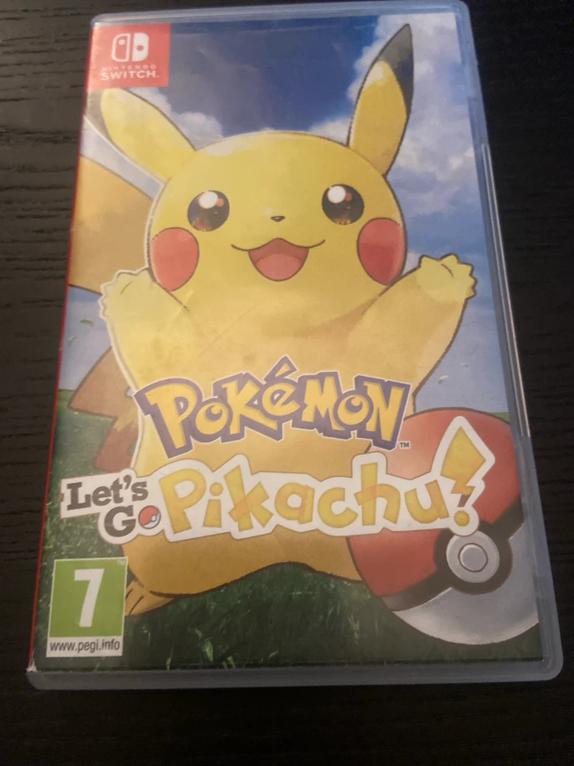 Nintendo Switch Let's Go Pikachu Game