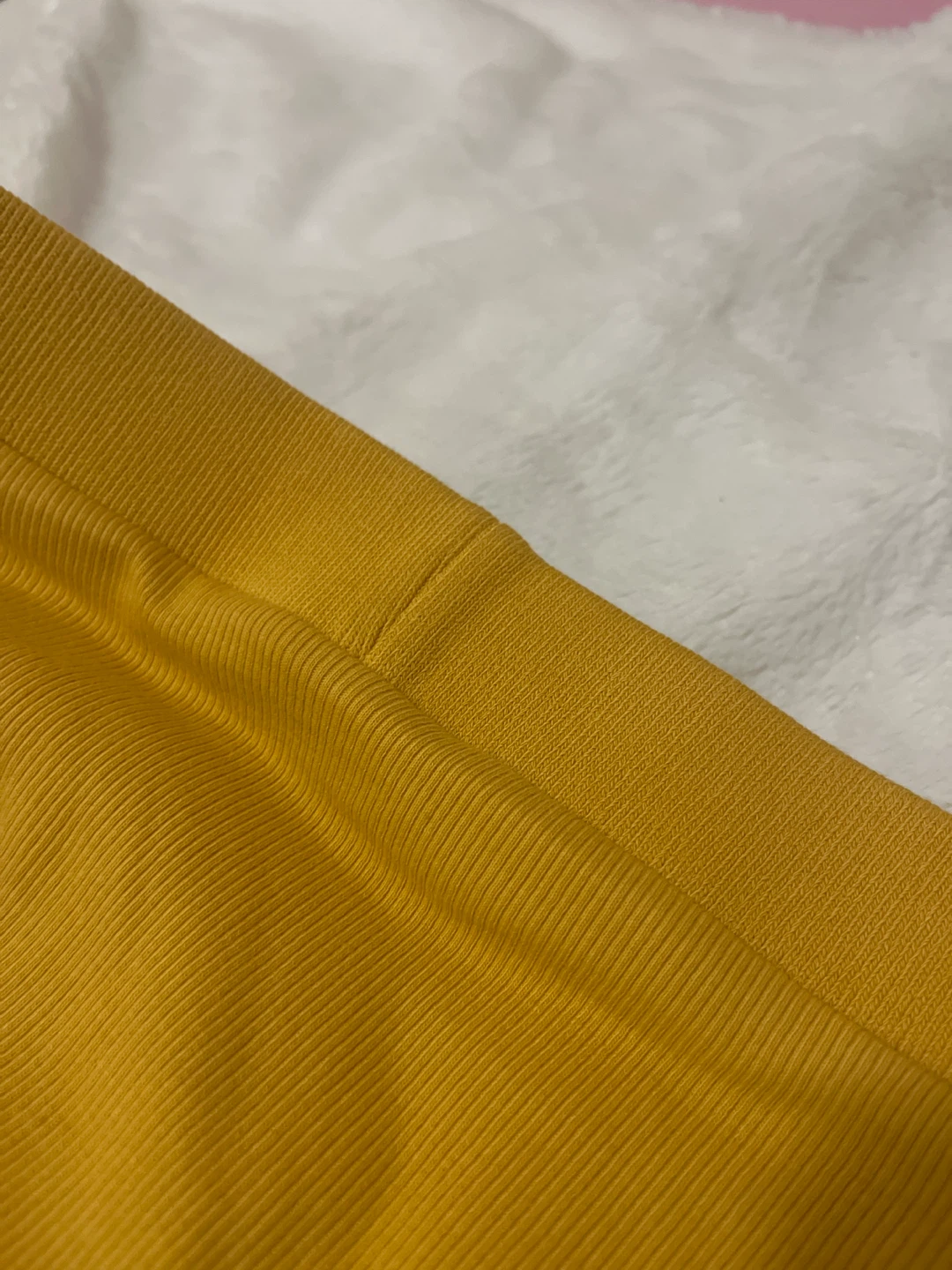 Yellow Ribbed Midi Skirt - photo 3