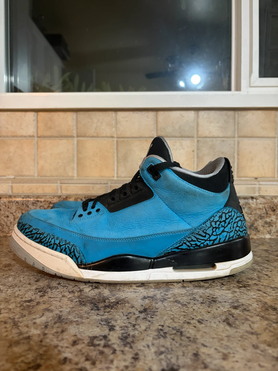 Jordan 3 Retro "Powder Blue" Men's Shoes - photo 3