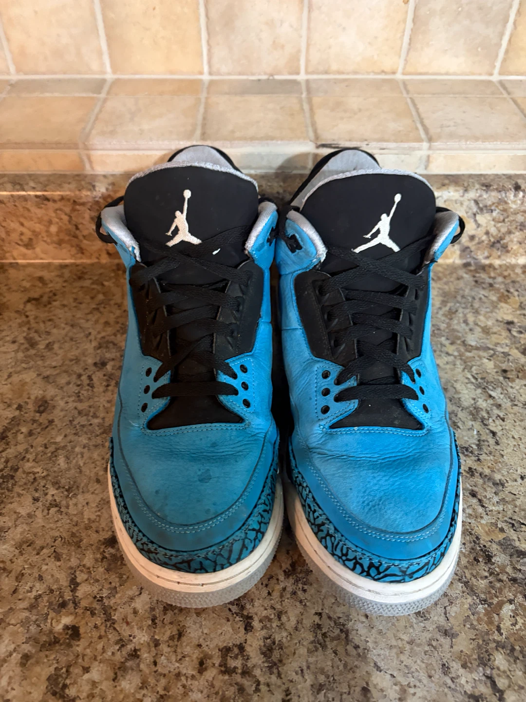Jordan 3 Retro "Powder Blue" Men's Shoes - photo 4