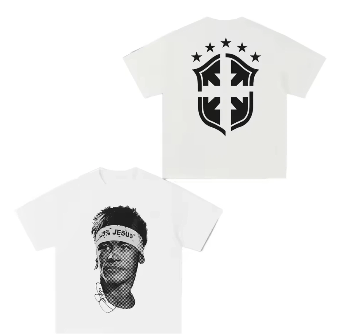 White Graphic T-Shirt