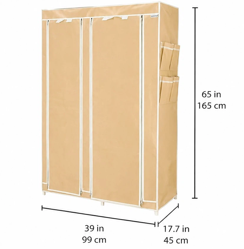 Portable and foldable Wardrobe Storage Organizer