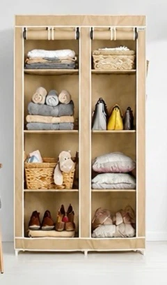 Portable and foldable Wardrobe Storage Organizer - photo 3