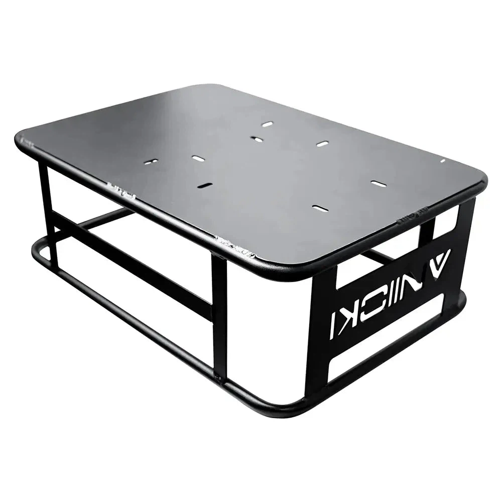 Aniioki Black Metal Cargo Rack/Basket for ebike - photo 3
