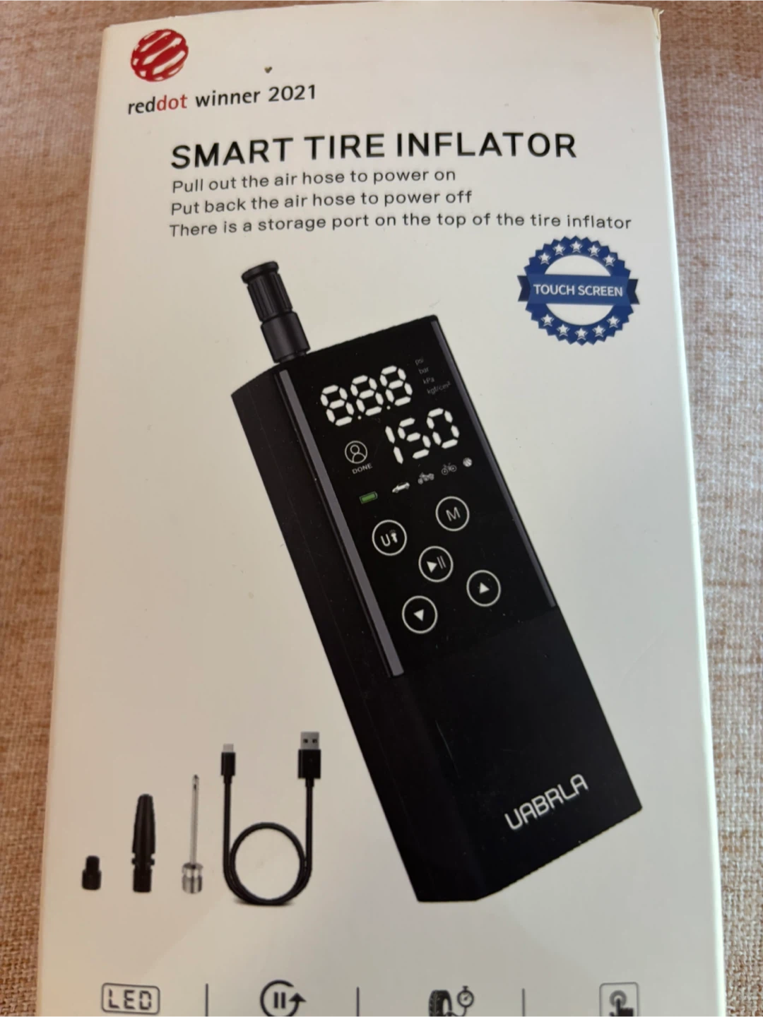 UABRLA Smart Tire Inflator GP2