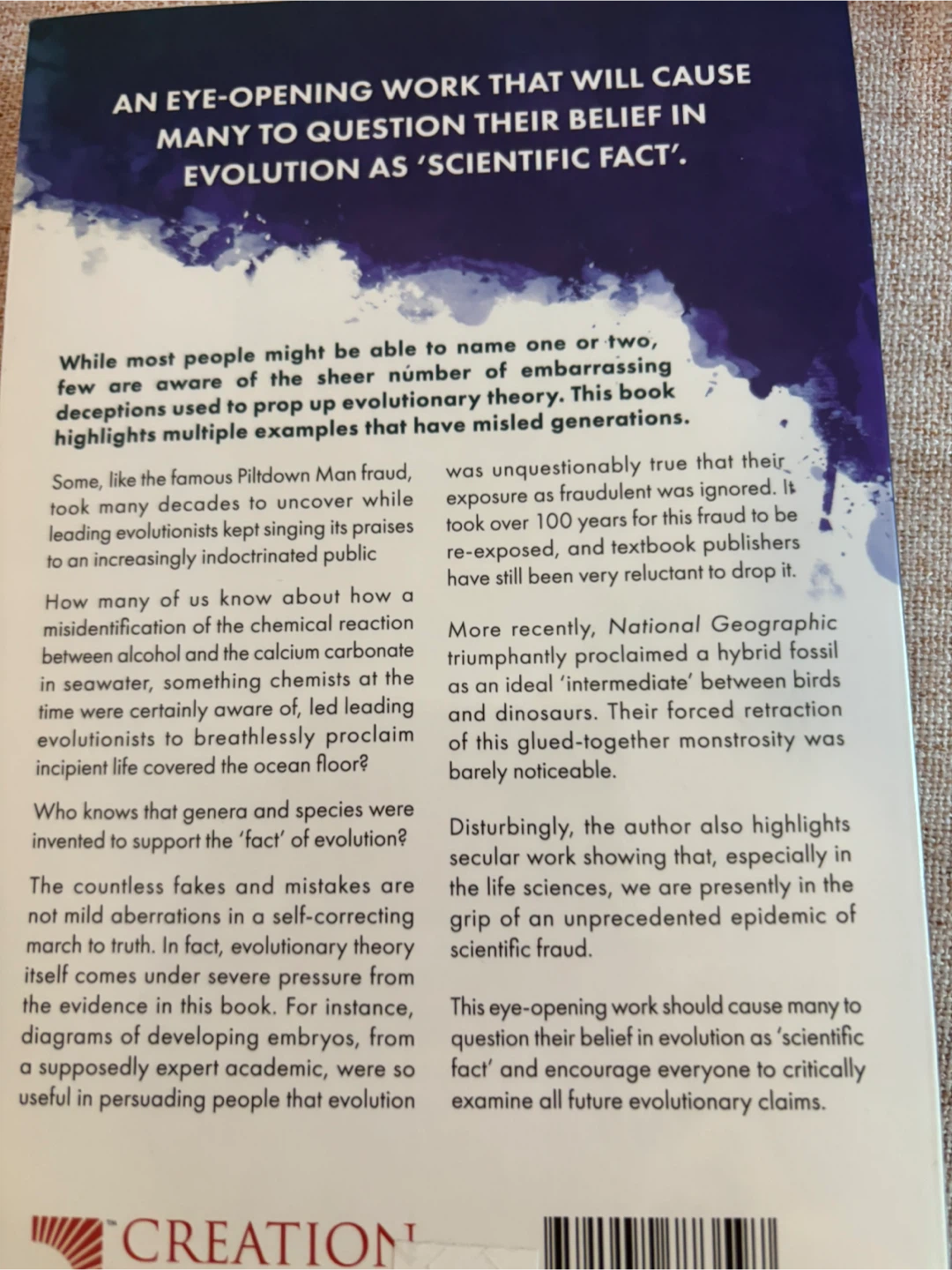 Evolution's Blunders, by Jerry Bergman Ph.D. Book - photo 2