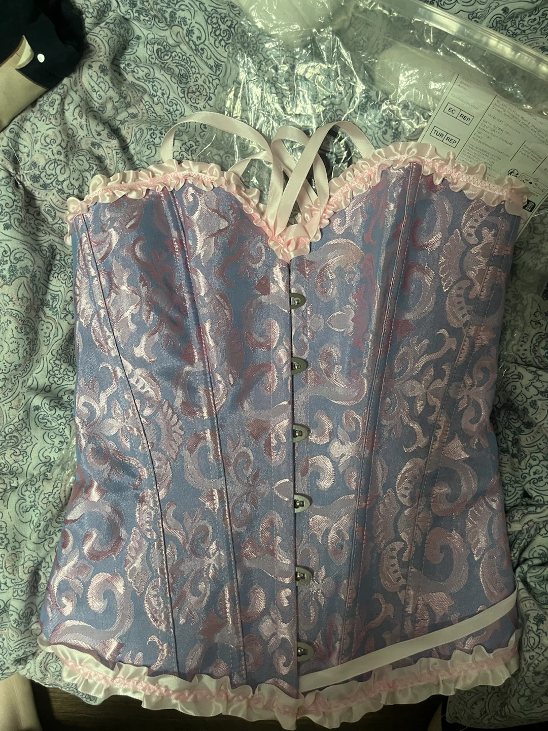 Purple Corset Top