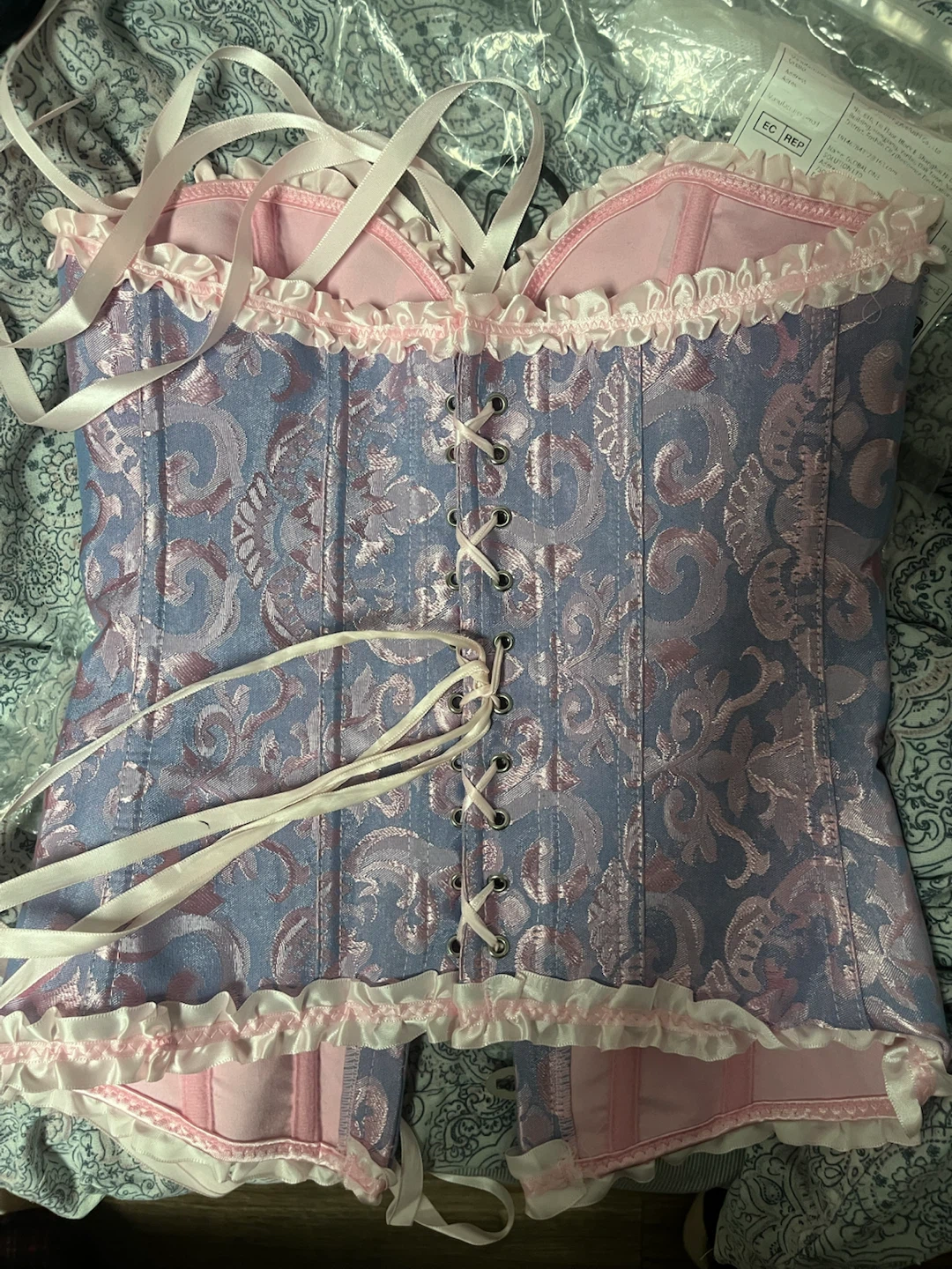 Purple Corset Top - photo 2