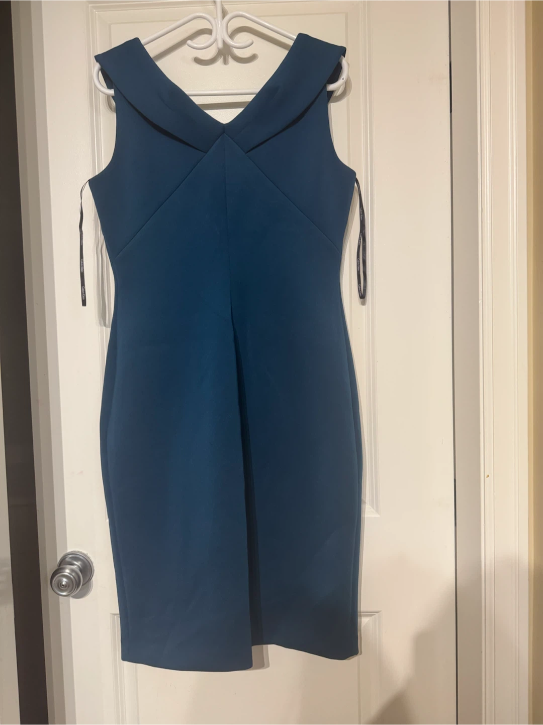 Calvin Klein Teal Sheath Dress - Size 12 - photo 4