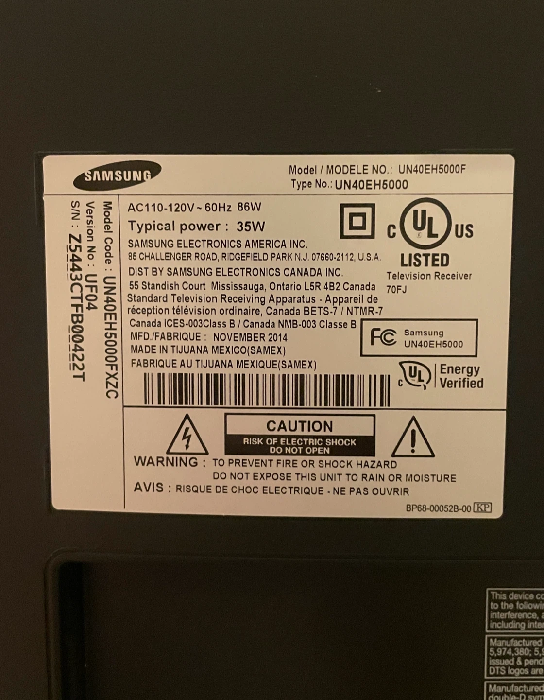 Samsung TV - photo 2