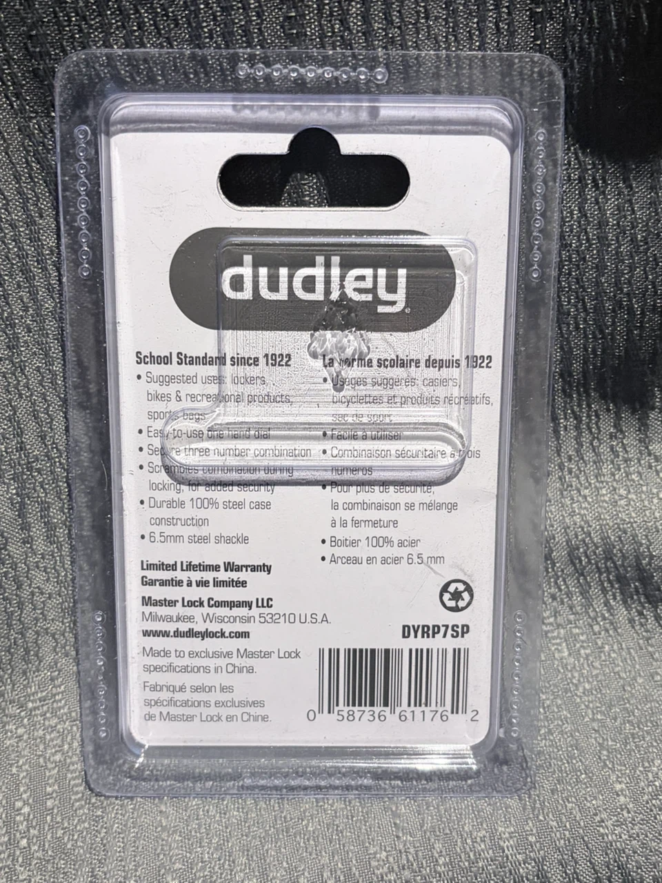 Dudley School Standard Combination Lock - photo 2
