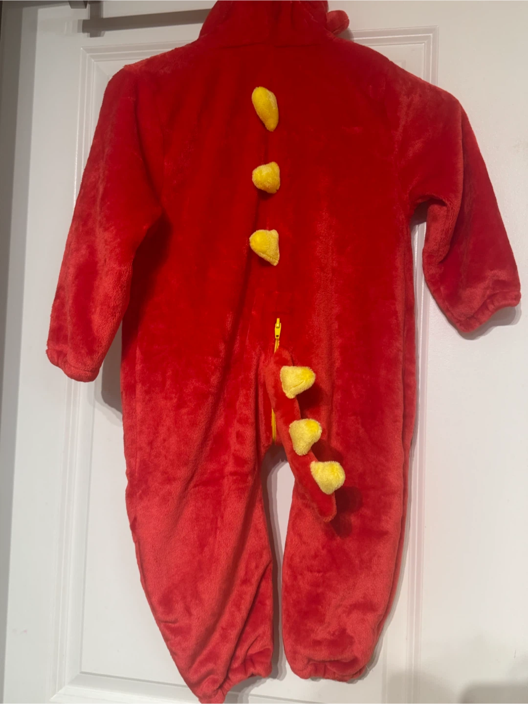 Halloween Kids Red Dragon Costume & Farm Animal Cow Costume - photo 2