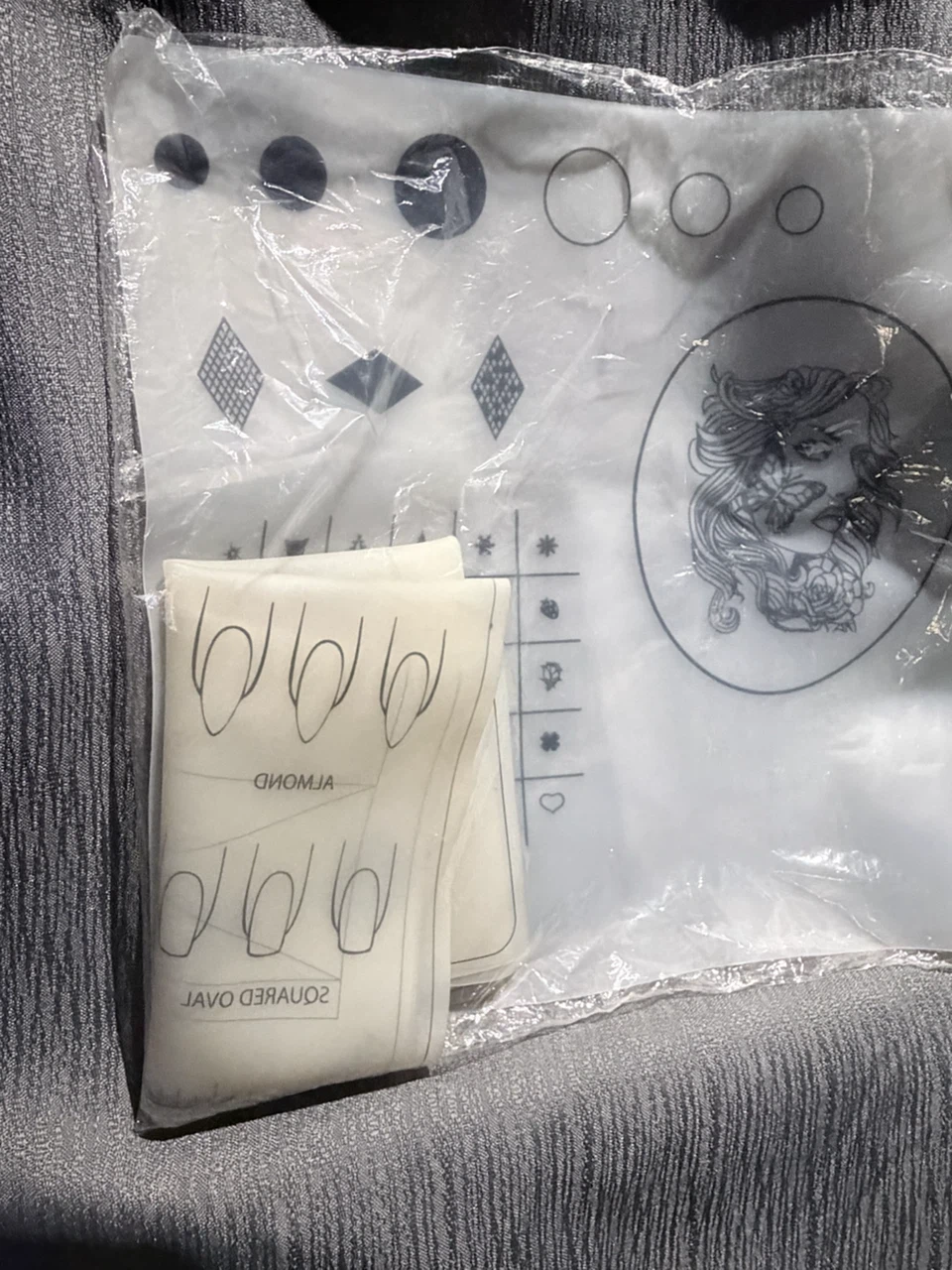 Nail Art Stamping Plates Set