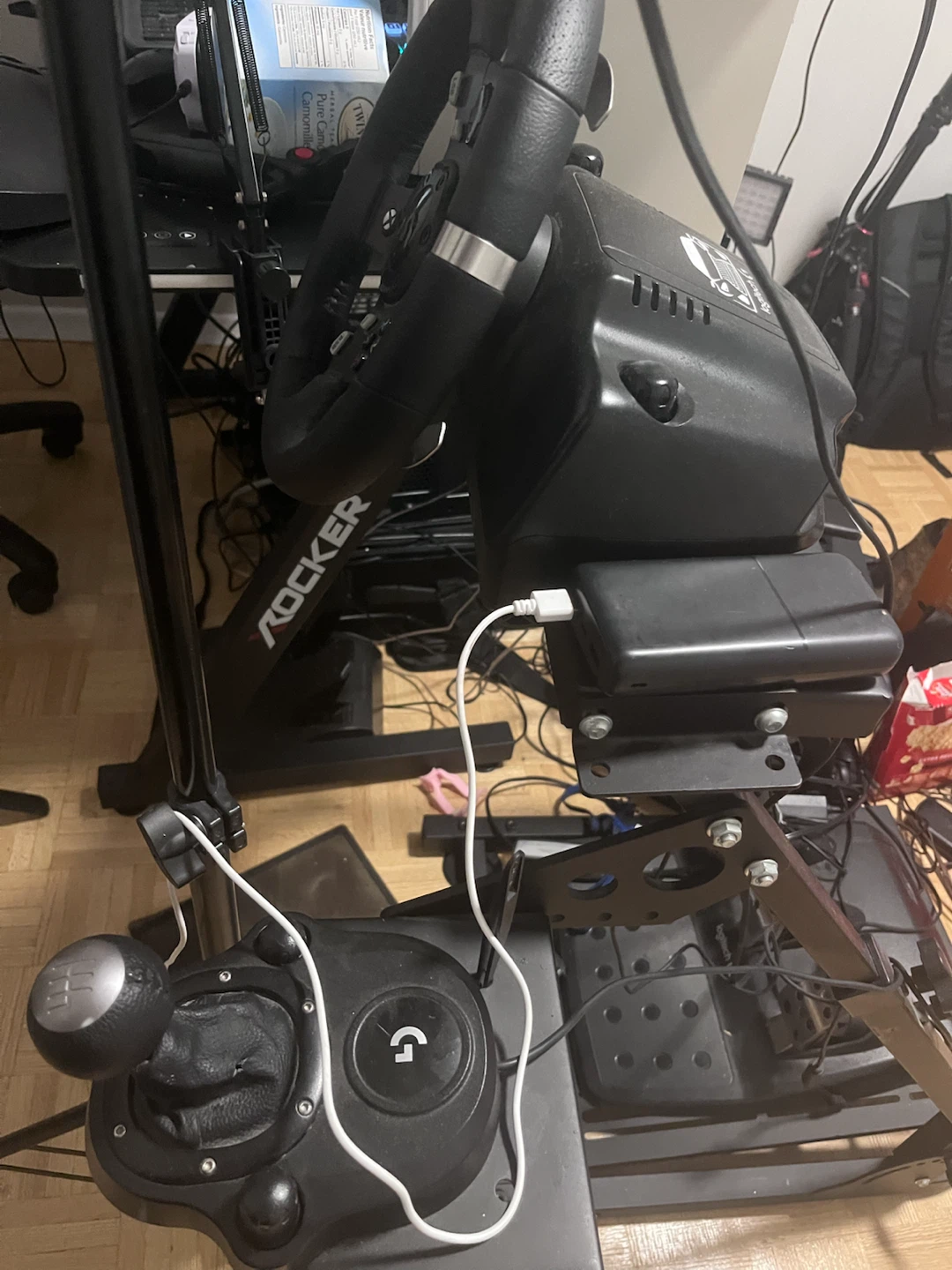 Logitech G920 Driving Force Racing Wheel and Pedals - photo 3