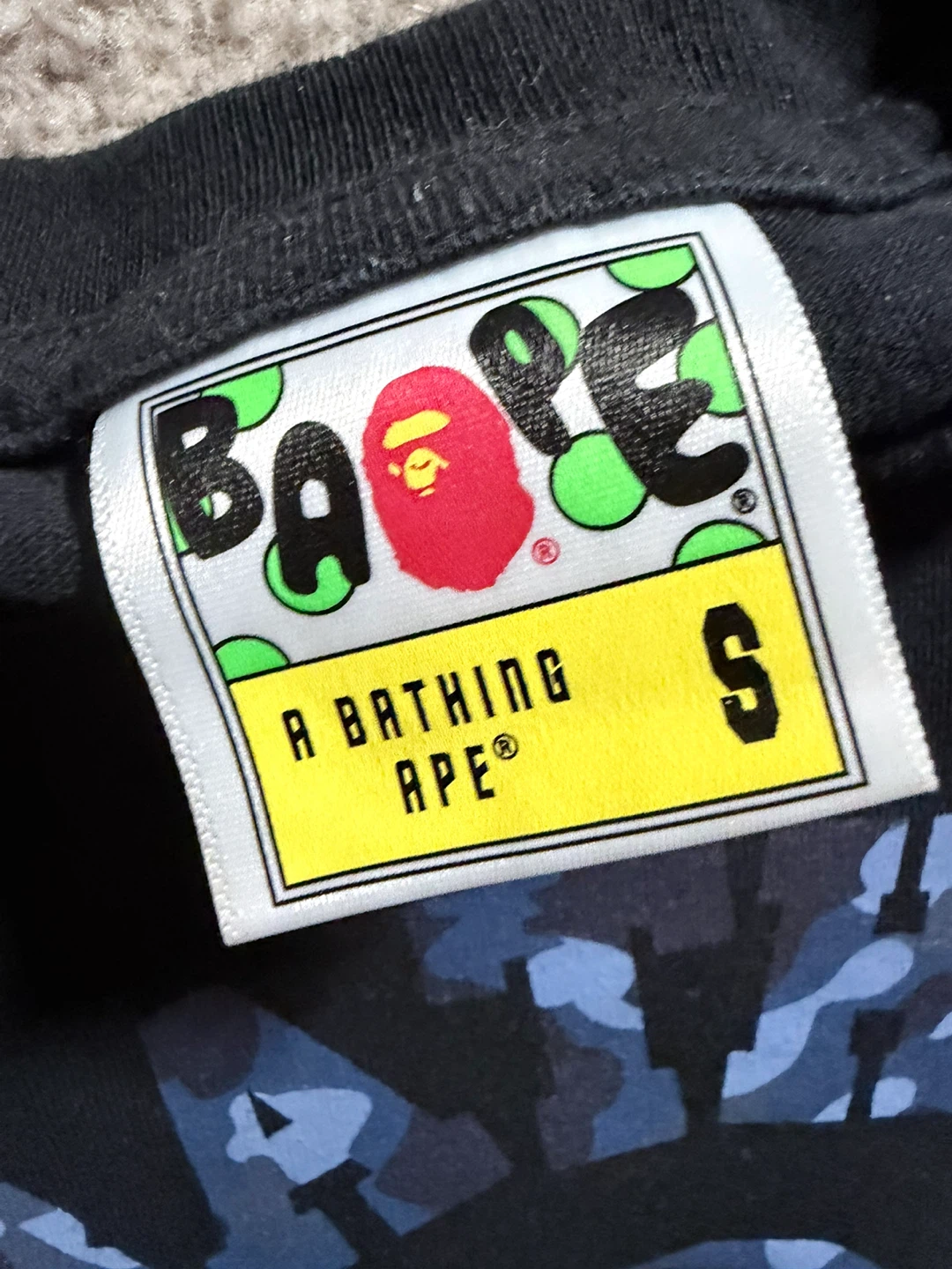 A BATHING APE Camo Tee - photo 2