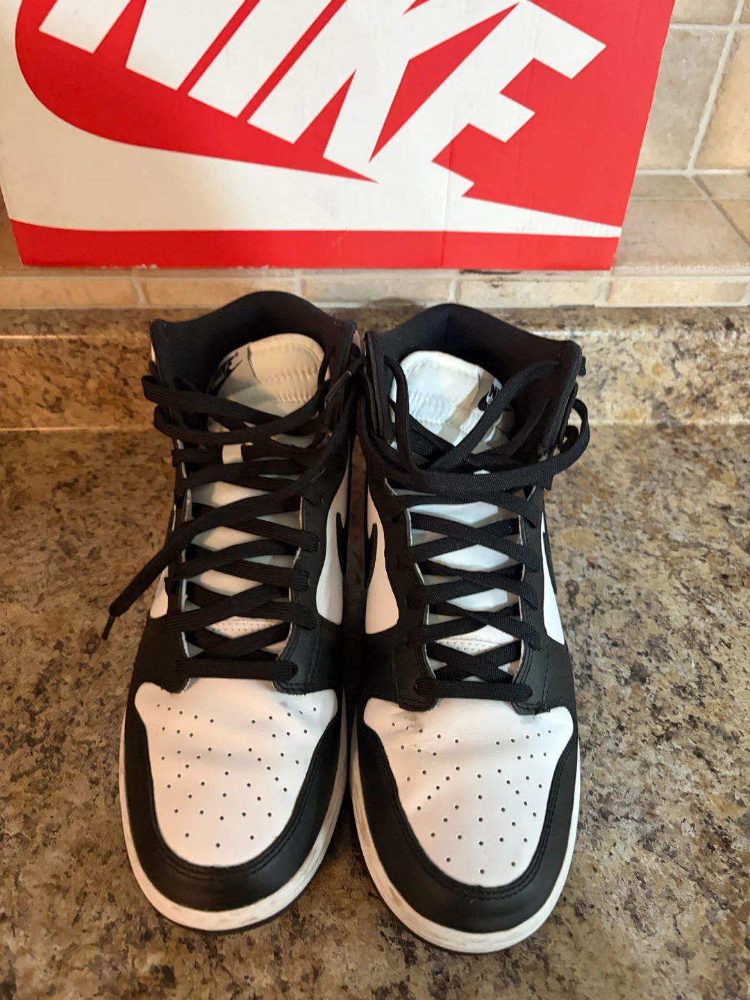 Nike Dunk High Top Sneakers - photo 4