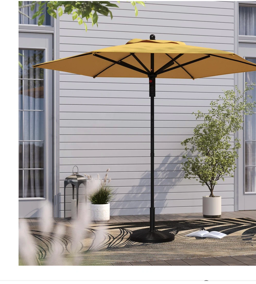 HOMETRENDS 7.5 ft Patio Umbrella ☂️ (BASE/STAND NOT INCLUDED)