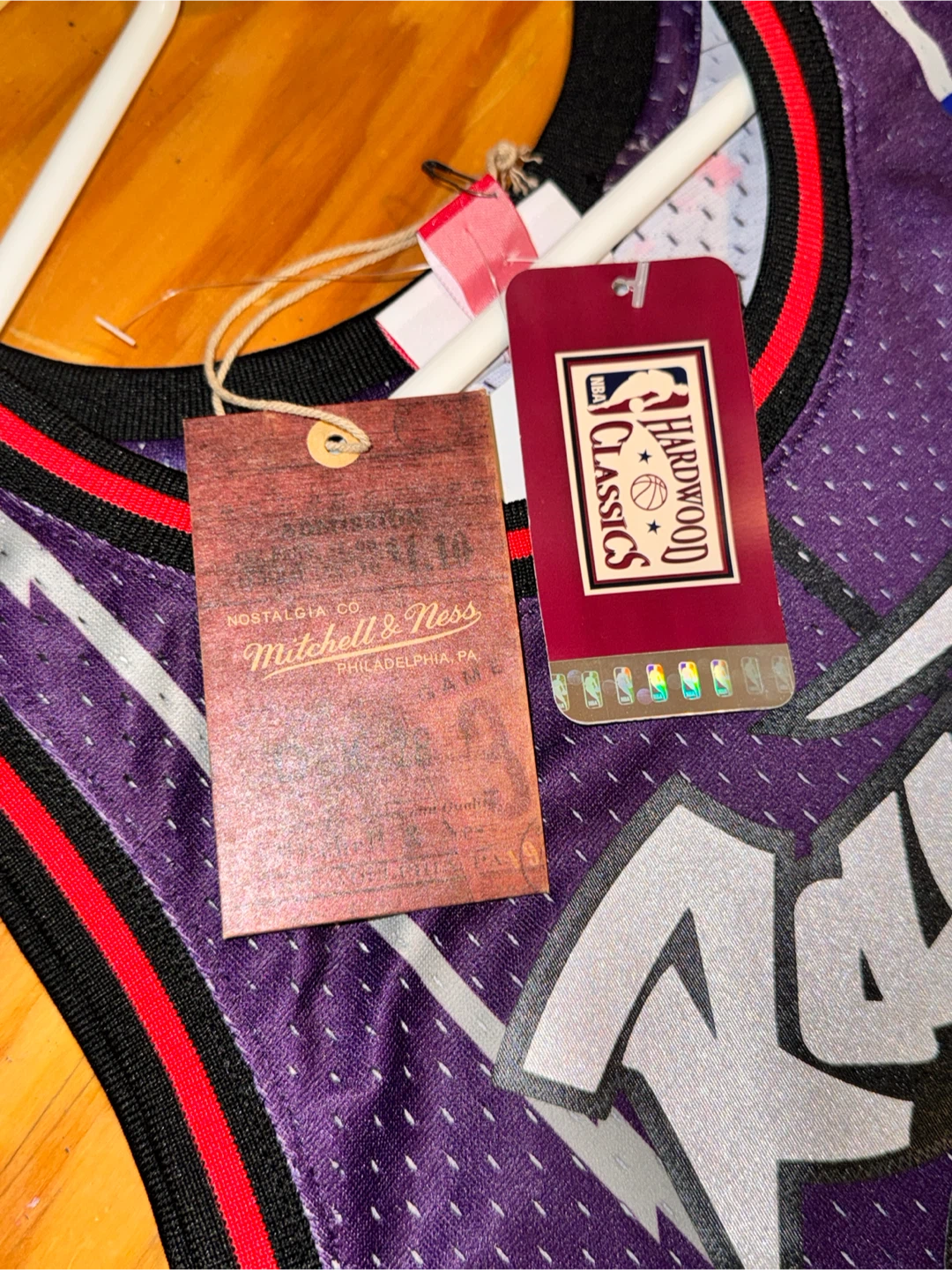 Mitchell & Ness Toronto Raptors "Raptors" Jersey - photo 3