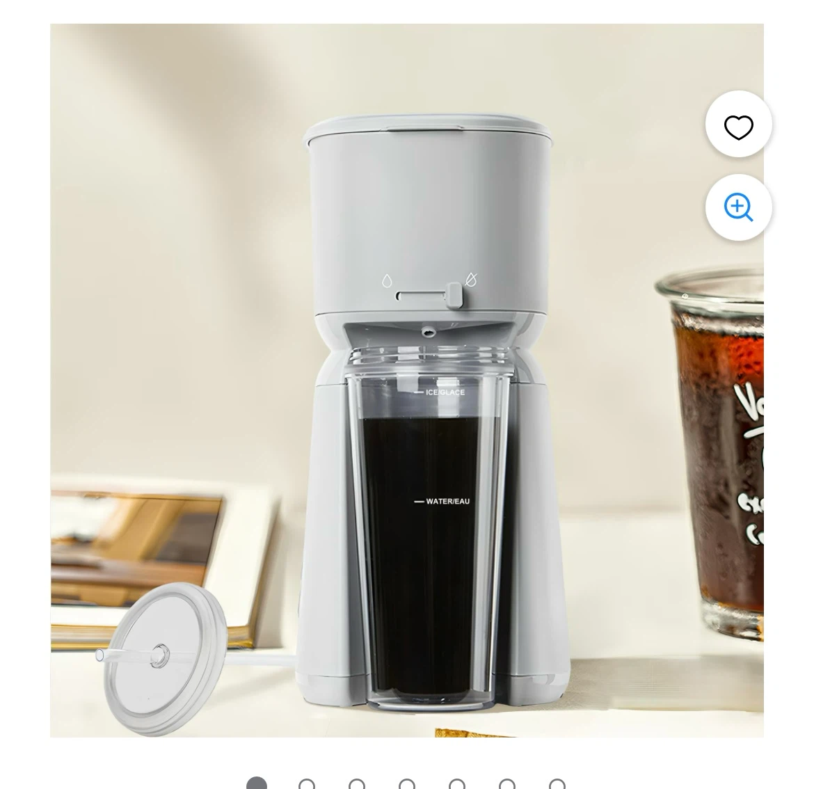 Mainstays Single-Serve Hot and Iced Coffee Maker