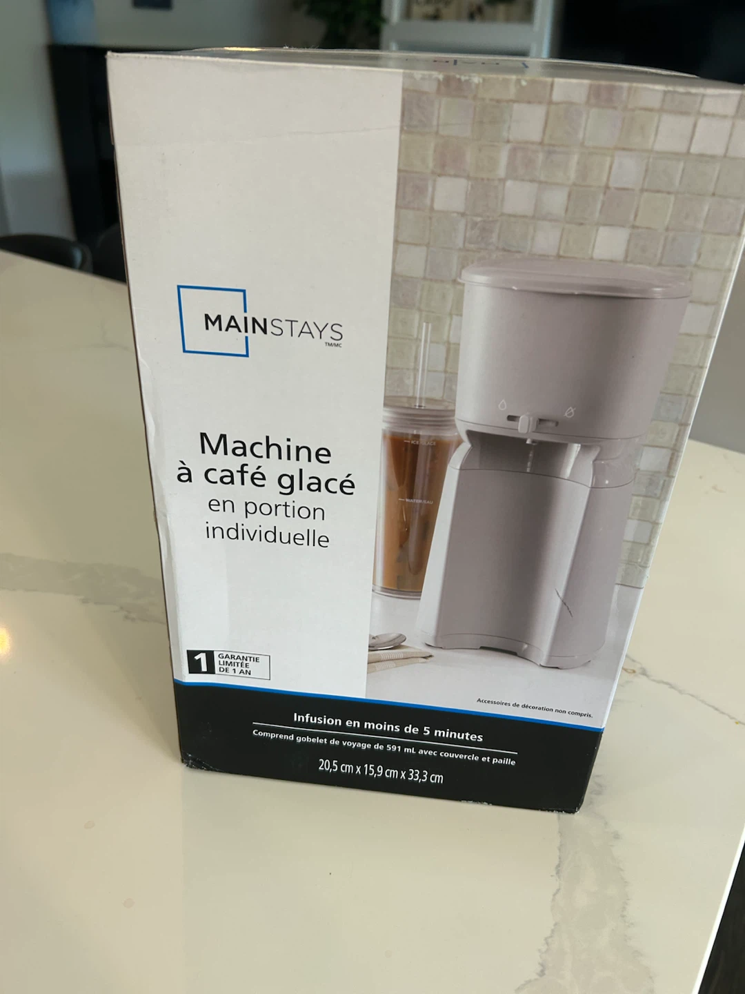 Mainstays Single-Serve Hot and Iced Coffee Maker - photo 5