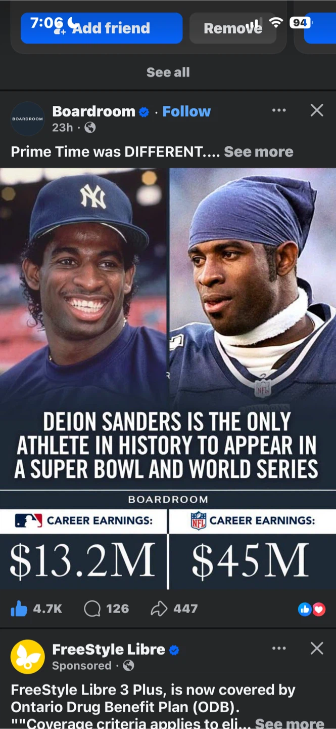 Score Deion Sanders Rookie Card - photo 3