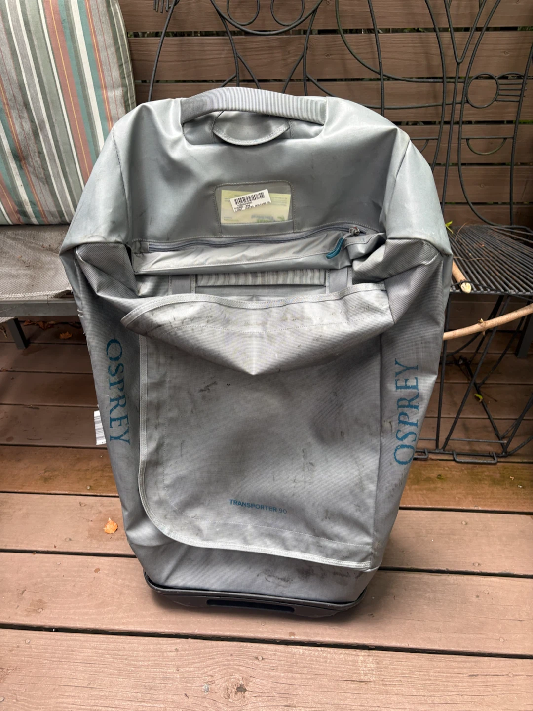 Luggage w wheels Osprey Transporter 90 Rolling Duffel Bag