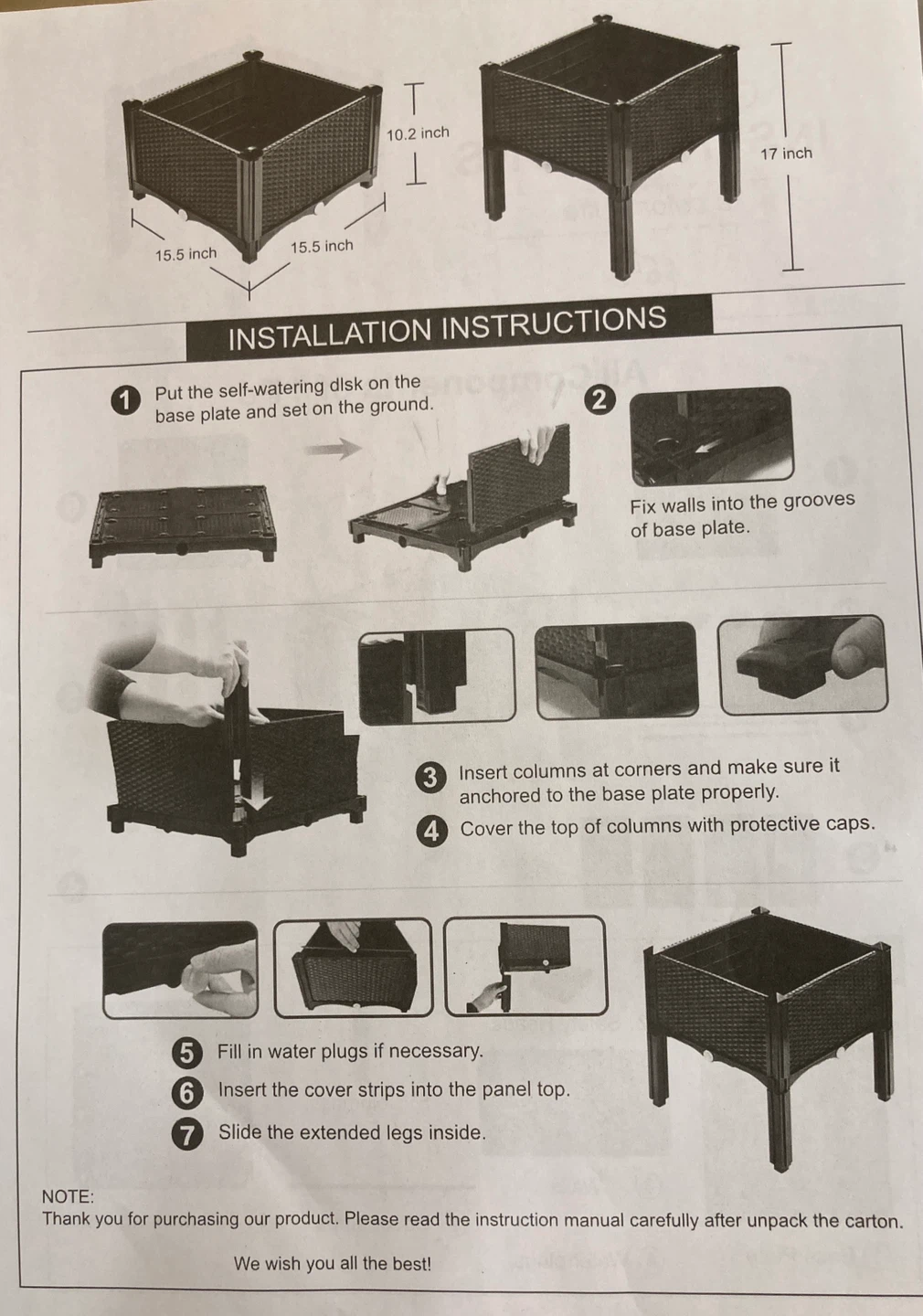 Raised Garden Bed Kit - photo 2