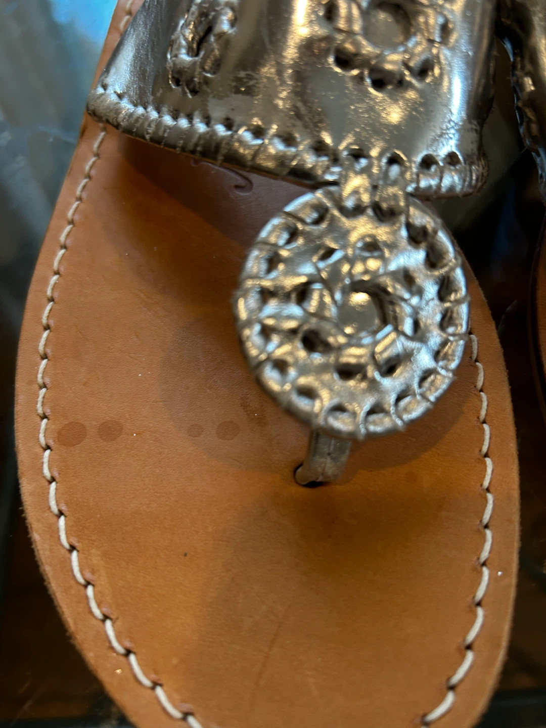 Brand new Jack Rogers sandals sz 9 with imperfections - photo 2