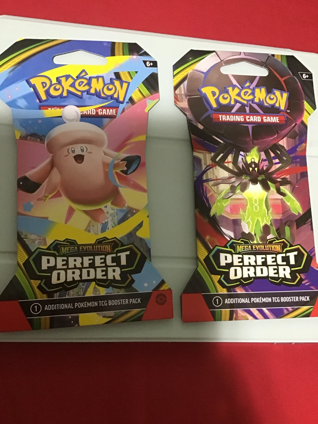 Pokemon Trading Card Game Perfect Order Booster Packs (2)