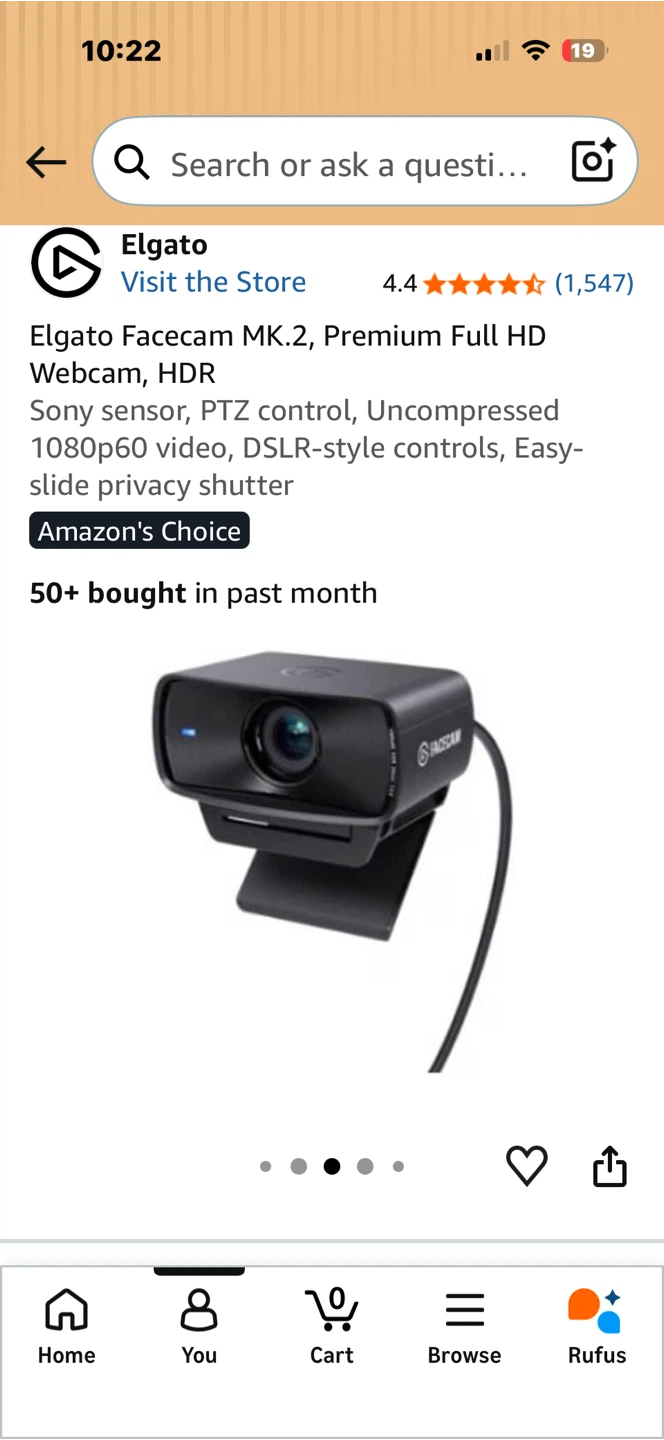 Elgato Facecam MK.2 Premium Full HD Webcam - photo 5