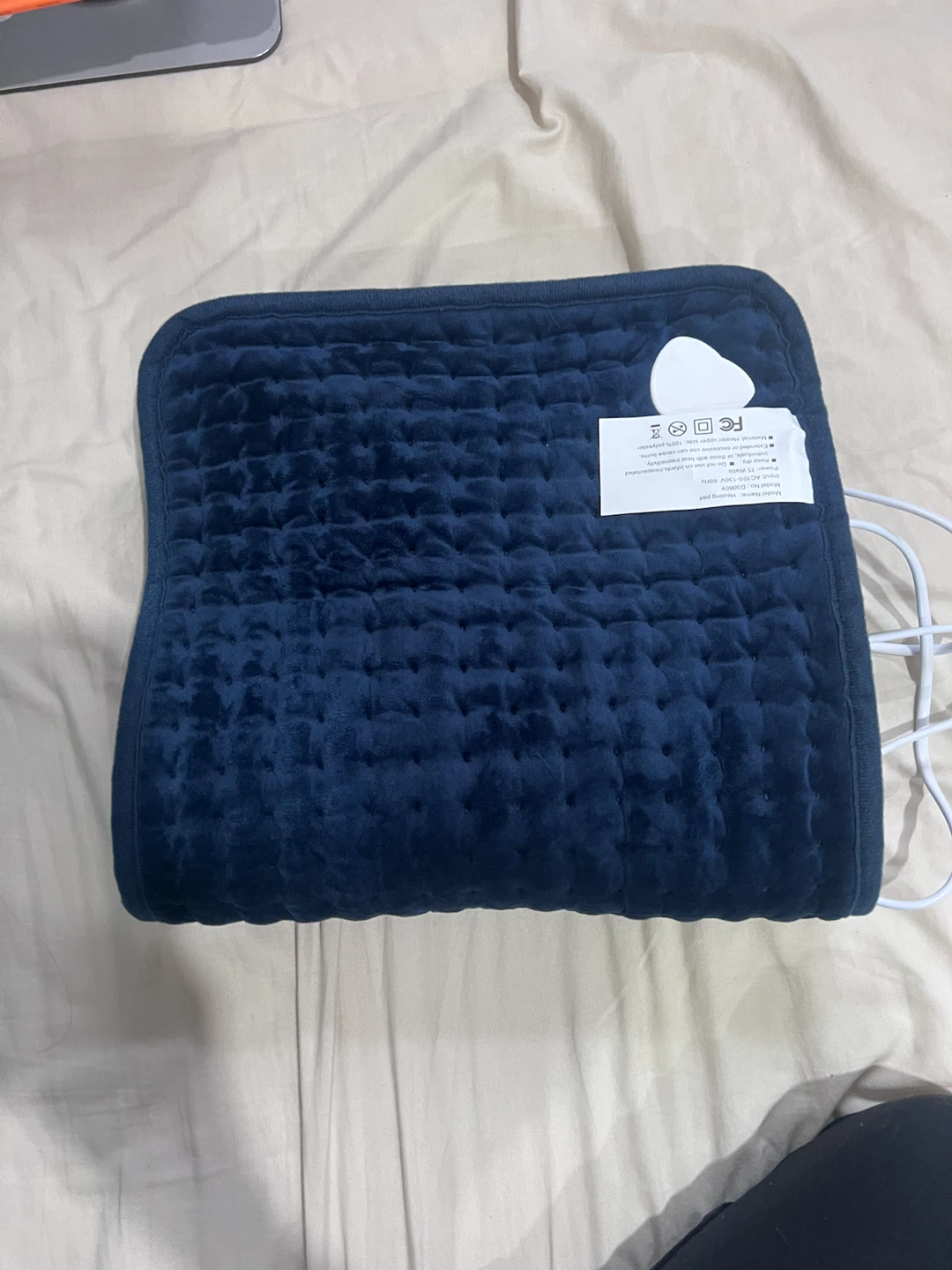 BRAND NEW Navy Blue Heated Back Wrap - photo 4