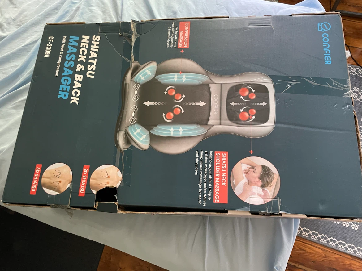 Comfier Shiatsu Neck & Back Massager