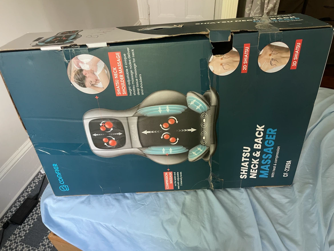 Comfier Shiatsu Neck & Back Massager - photo 2