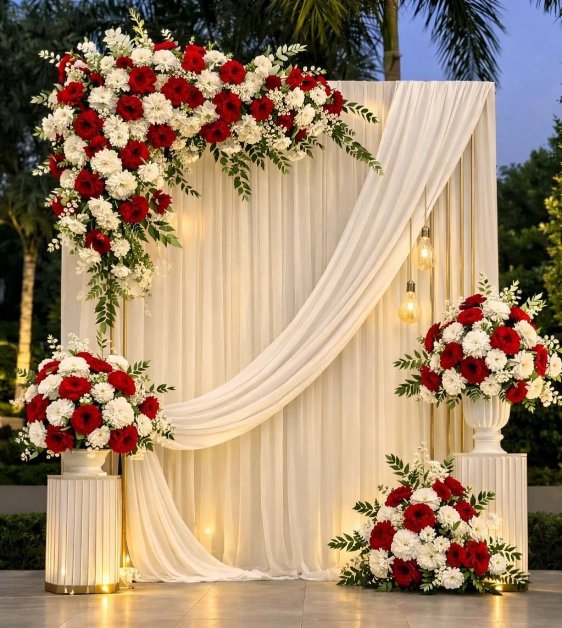 Event Decor Package - Backdrops, Florals, and Table Settings - photo 2