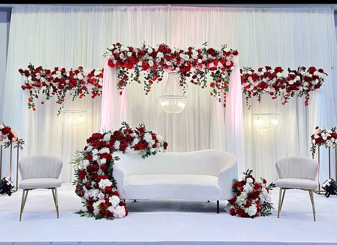 Event Decor Package - Backdrops, Florals, and Table Settings - photo 4