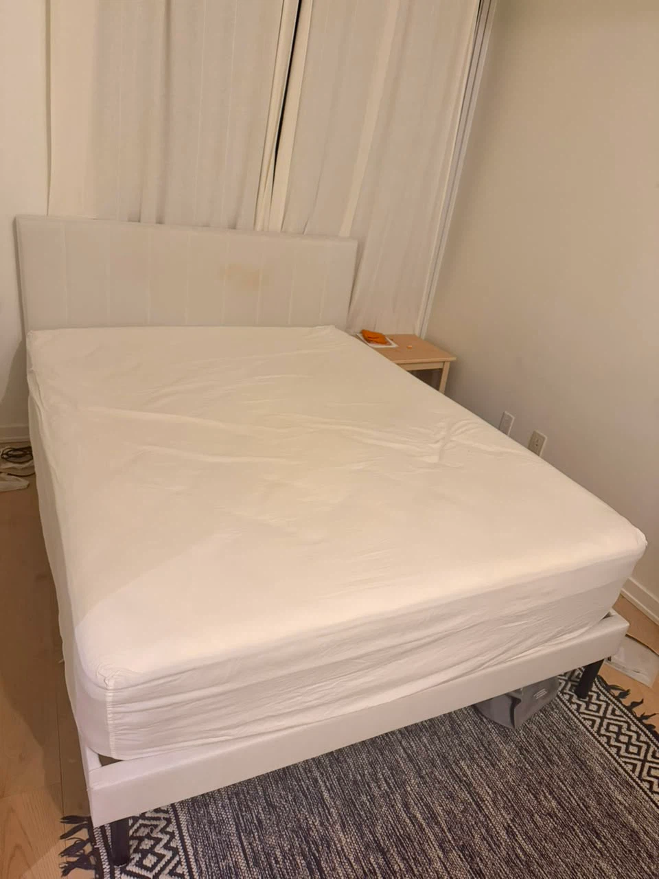 Queen Bed frame & mattress