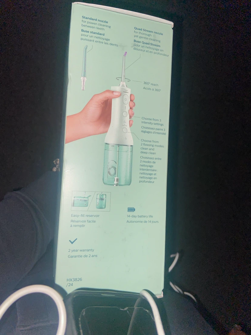 Philips Sonicare 3000 Cordless Power Flosser Oral Irrigator - photo 4